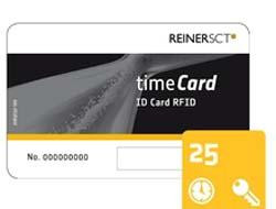 REINER SCT timeCard RFID Chipkarten 25 DES