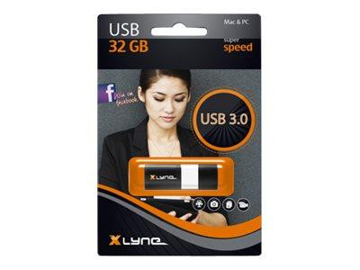 Xlyne Wave - USB-Flash-Laufwerk - 32 GB - USB 3.0