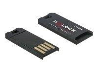 Card Reader Delock USB -> micro SD Slot extern