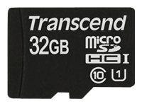SD microSD Card 32GB Transcend SDHC UHS1 (ohne Adapter)