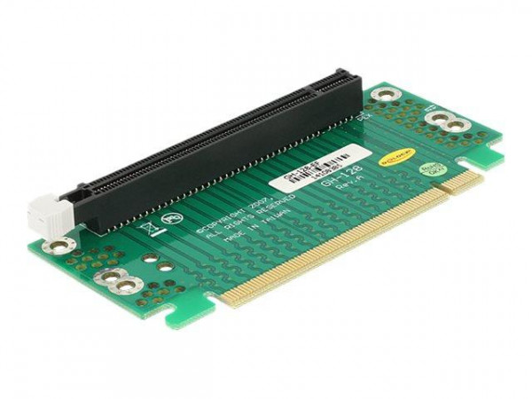 Riser Card Delock PCIe x16 -> x16 90° Winkel