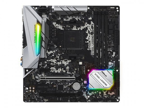 Mainboard ASRock B450M Steel Legend AM4 M-ATX HDMI/DP