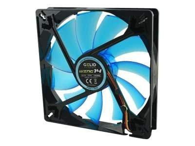 Lüfter GELID 140mm Wing 14 Blue (1200RPM)