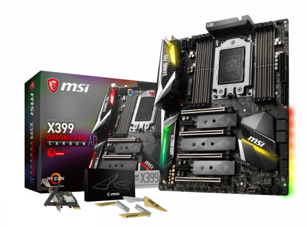 Mainboard MSI X399 Gaming Pro Carbon AC TR4 X399 Gaming MB