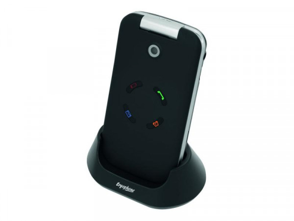 Tiptel Mobiltelefon Ergophone 6120 GSM schwarz