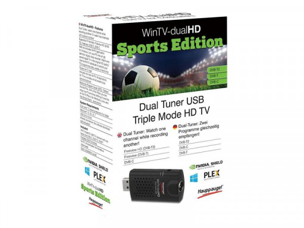 TV-Tuner Hauppauge WinTV-dualHD Sports Edition USB DVB-C/T2