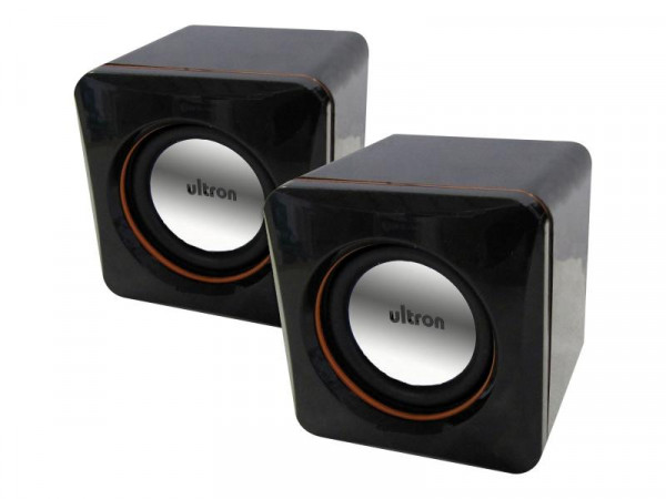 Ultron Aktivboxen minicubes 2.0 - Lautsprecher - für PC - 5 Watt (Gesamt)