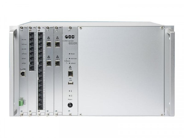 AUERSWALD Telefonanlage COMmander 6000R (19"Gehäuse)