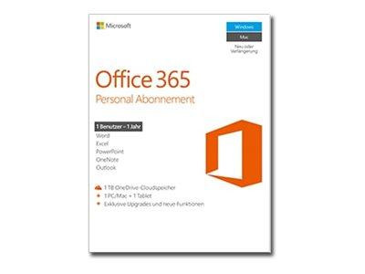 Microsoft Office 365 Personal PKC 1Jahr/1PCs