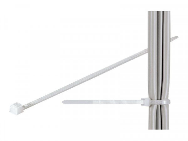 ZZ Kabelbinder 2,5*200mm 100 Stück Transparent