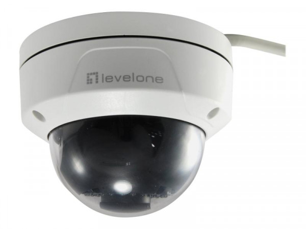LevelOne IPCam FCS-3087 Dome Out 5MP H.264 IR 5W PoE