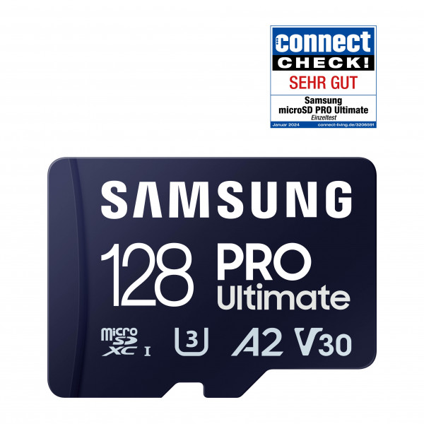 SD MicroSD Card 128GB Samsung SDXC PRO Ulti.(Class10) Read