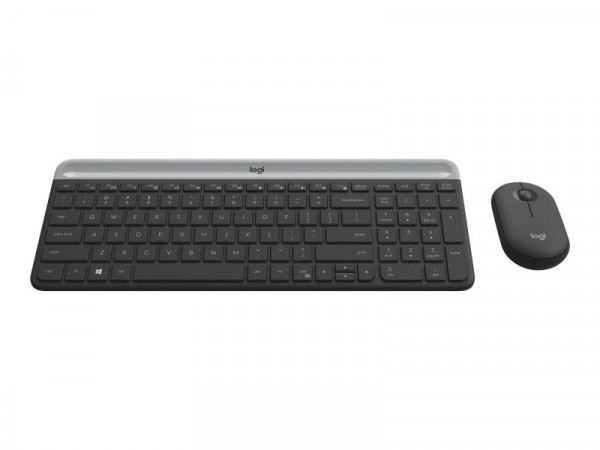 Logitech Wireless Keyboard+Mouse MK470 black retail