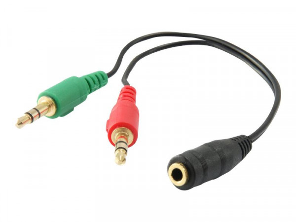 Equip Audio Splitter Y-Kabel female -> 2x male