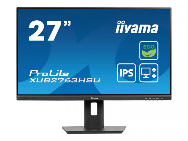 IIYAMA 68.6cm (27") XUB2763HSU-B1 16:9 HDMI+DP+USB IPS