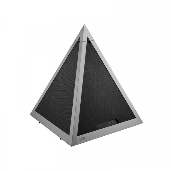 AZZA Geh ATX Pyramid 804M Aluminium (Metall-Gittergewebe)