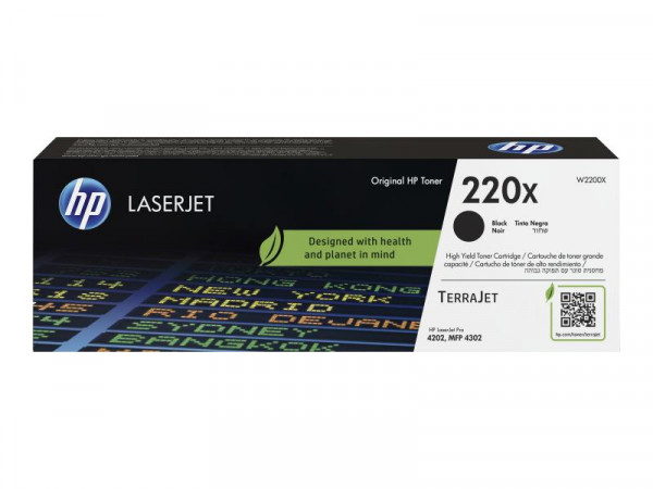 HP 220X Schwarz LaserJet Tonerpatrone