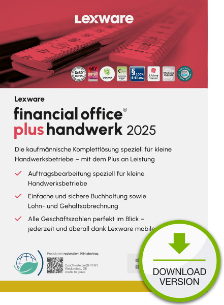 Lexware ESD financial office plus Handwerk 2025 Download