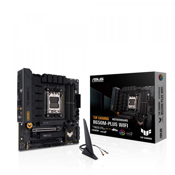 Mainboard ASUS TUF GAMING B650M-PLUS WIFI (AMD,AM5,DDR5,mATX)