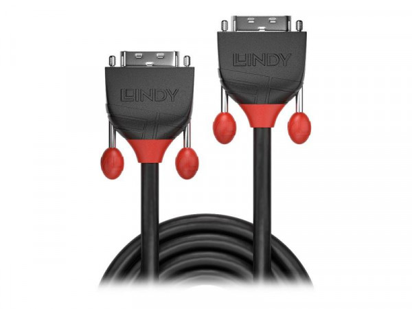 Lindy DVI-D Dual Link Kabel Black Line 3m
