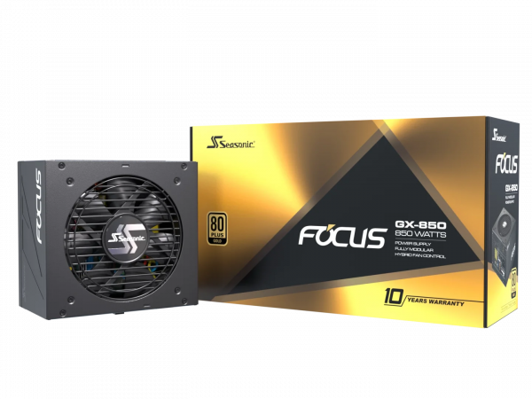 Seasonic Netzteil 850W FOCUS-GX-850 ATX3 Modular (Gold)