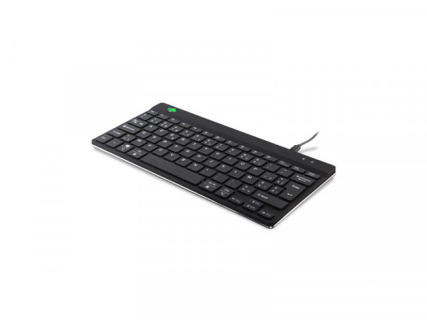 R-Go Tastatur Compact Break BE-Layout schwarz