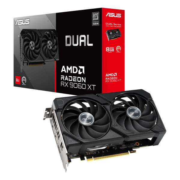 ASUS DUAL-RX9060XT-8G 8GB GDDR6 HDMI DP