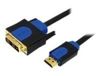 LogiLink Videokabel - HDMI / DVI - HDMI (M)