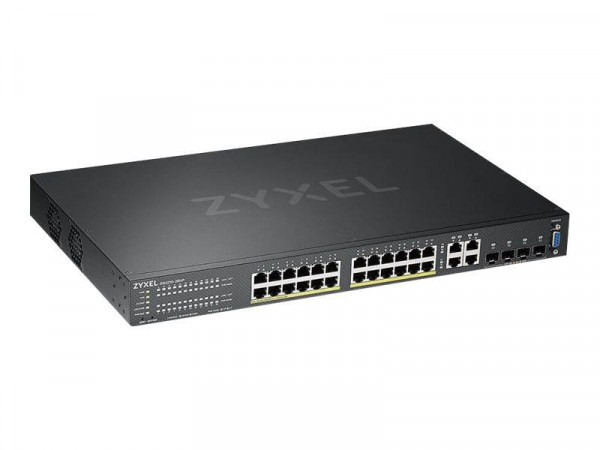 ZyXEL Switch 19" 28x GE GS2220-28HP 24Port+4xSFP/Rj45