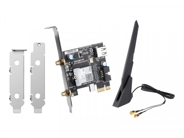 QNAP QXP-W6-AX200 WiFi6 PCIe wirless Card antenne + kabel