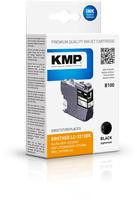 KMP Patrone Brother LC-3213BK black 400 S. B100 remanufact.