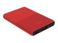 Powerbank TERRATEC P 50 Pocket poppy red 5000mAh USB-C