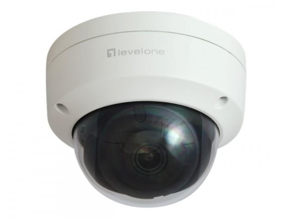 LevelOne IPCam FCS-3403 Dome Out 4MP H.265 IR 9W PoE