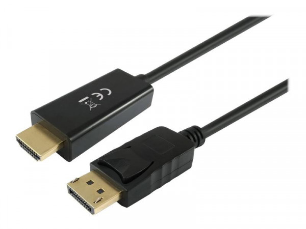 Equip Displayport Kabel -> HDMI St/St 3.0m 4K/30Hz schwarz