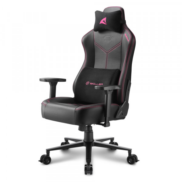 Sharkoon Gamingstuhl Skiller SGS30 PU schwarz/pink