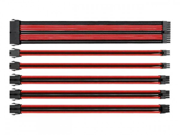 Kabelverlängerung Thermaltake TtMod SleeveCable black/red