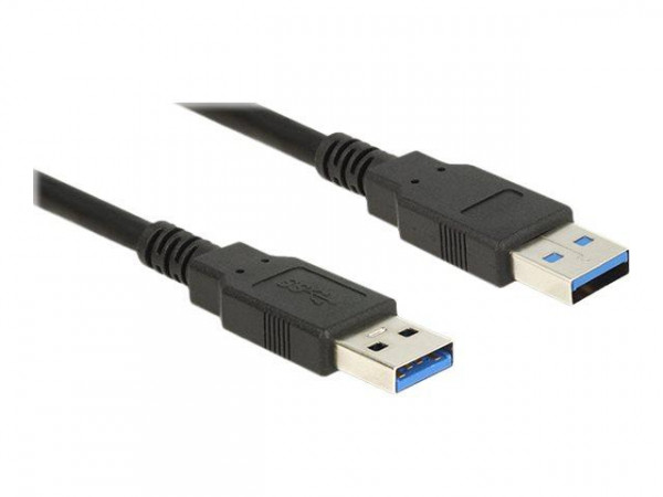 USB Kabel Delock USB3.0 A -> A St/St 5.00m schwarz
