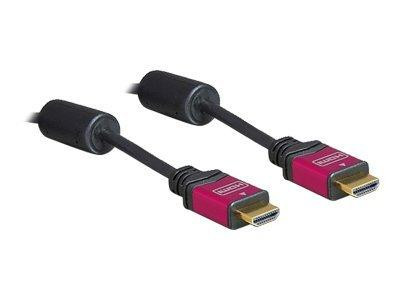 HDMI Kabel Delock High Speed A -> A St/St 3.00m Premium