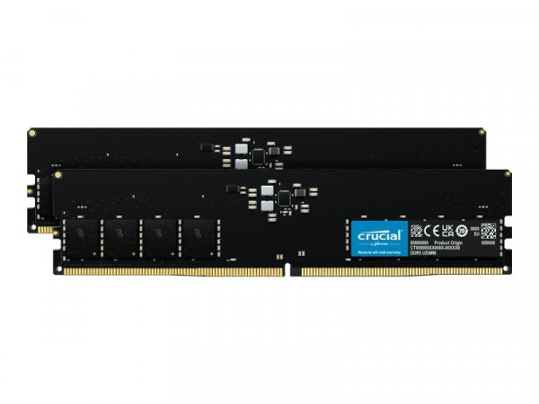DDR5 64GB PC 4800 CL40 KIT (2x32GB) Crucial Dual Rank