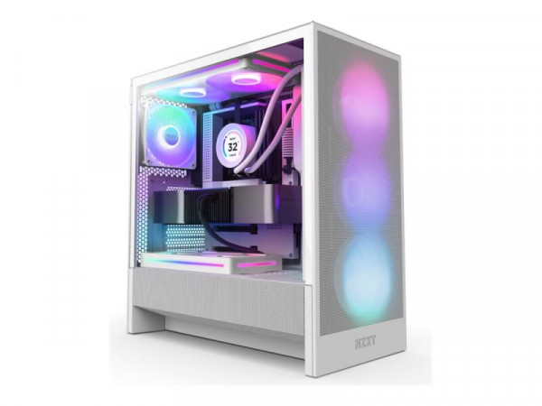 NZXT H5 Flow RGB (2024) - All White