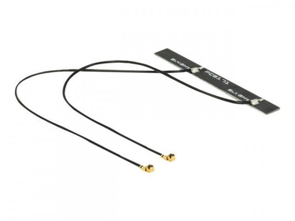 WL-Antenne Delock 2x I-PEX, intern, 5 dBi, 802.11