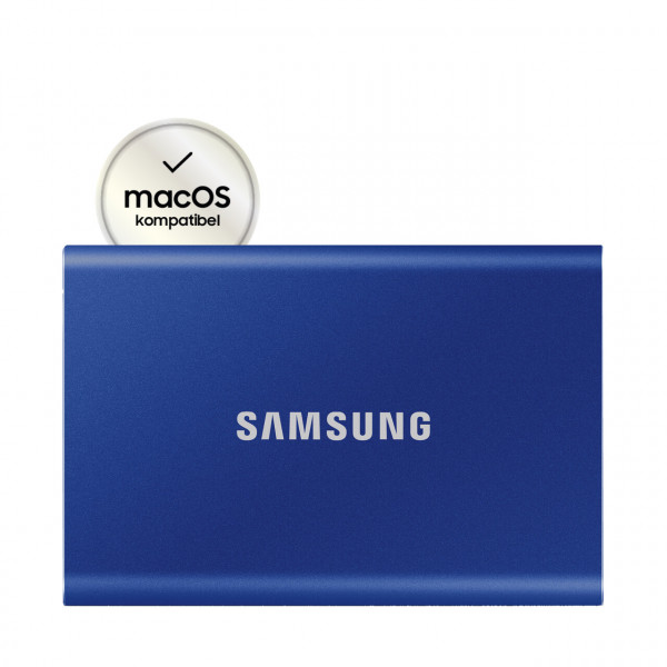 SSD 2TB Samsung Portable SSD T7 USB3.2 Gen.2 Indigo Blue