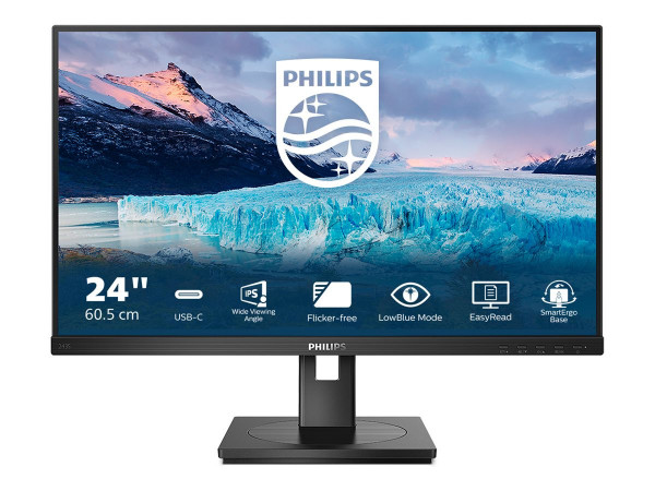 Philips 60,5cm (23,8") 243S1 16:09 HDMI+DP+USB-C IPS
