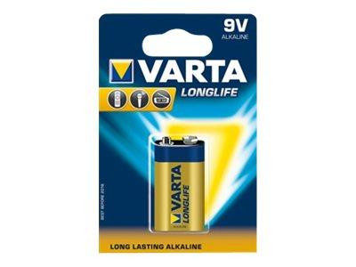 Varta Batterie LONGLIFE 9V Block 6LP3146 1St.