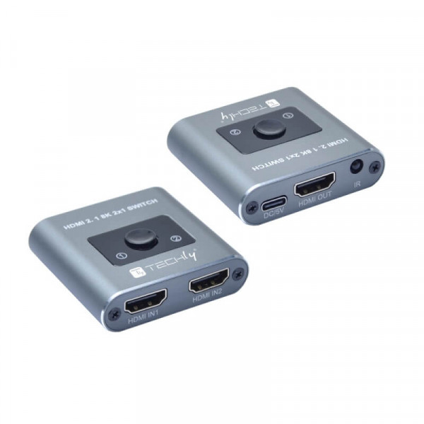 Techly Switch HDMI 2.1 2X1 8K