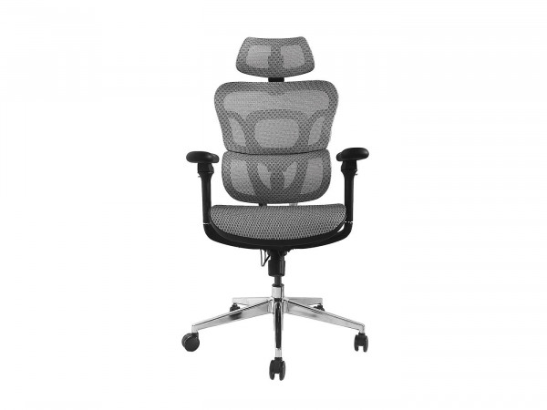 Equip Ergonomischer Bürostuhl mit Kopf und Armstützen gr