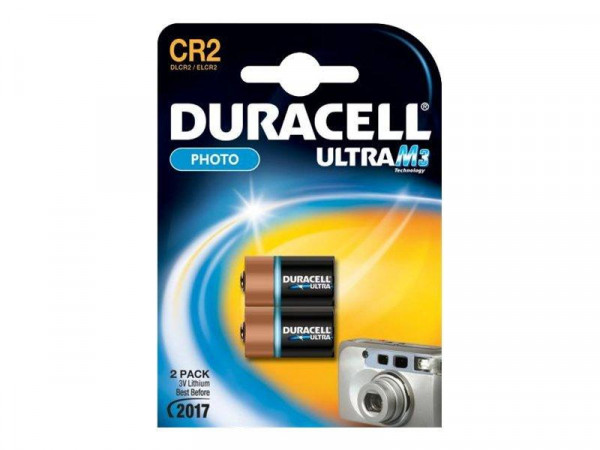 Duracell Batterie Ultra Photo Lithium CR2 (CR17355) 2St.