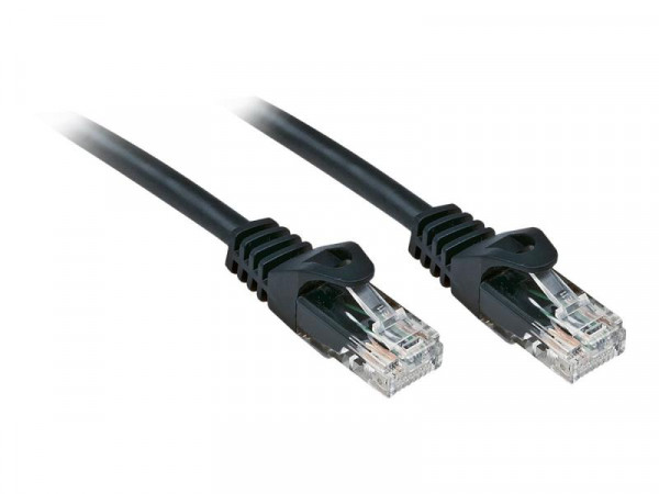 Lindy Patchkabel Cat6 U/UTP Basic schwarz 2.00m