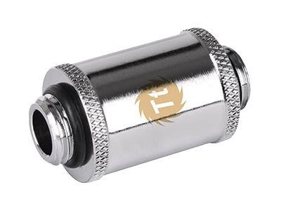 Pacific G1/4 Male to Male 30mm extender - Chrome /DIY