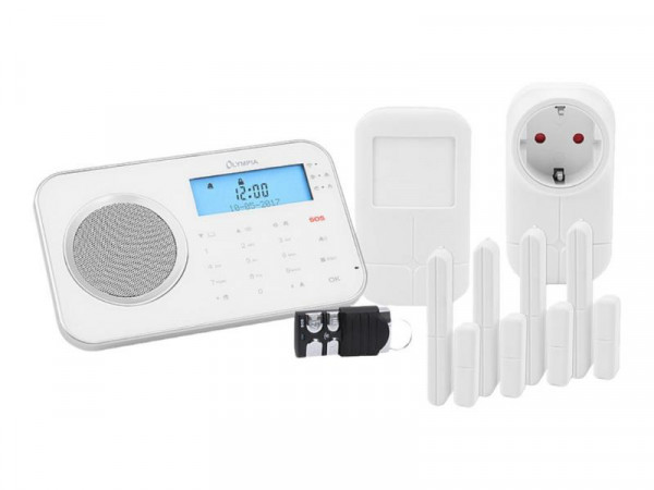 Olympia Prohome 8762 WLAN/GSM Alarmsystem, weiss